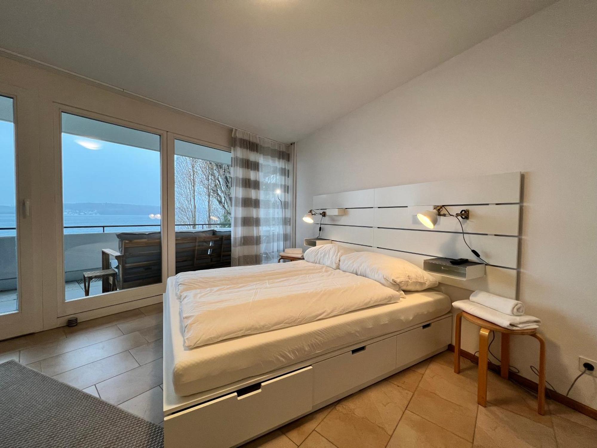 Kleines Seeapartment Uberlingen Eksteriør billede